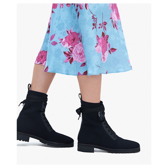 kate spade combat boots